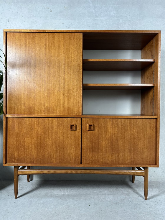 Image 1 of Meuble vintage en teck style années 50 - MDK