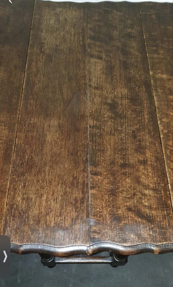 Antiek Getordte Hangoortafel – Wood (photo 8 of 10)