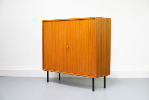 Mobiletto compatto in teak di WK Möbel, anni '60