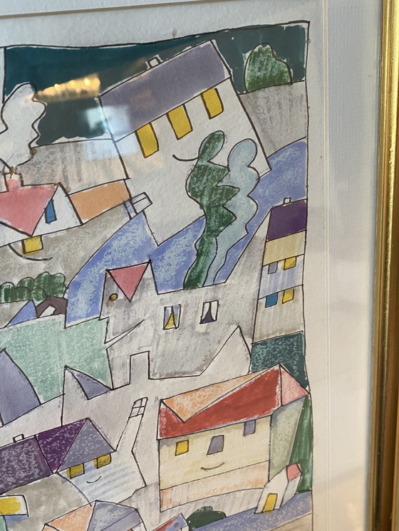 Image 1 of Un dipinto unico e originale di Paul Fickinger