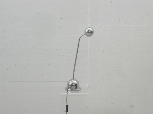 Space Age chrome table lamp, 1970s