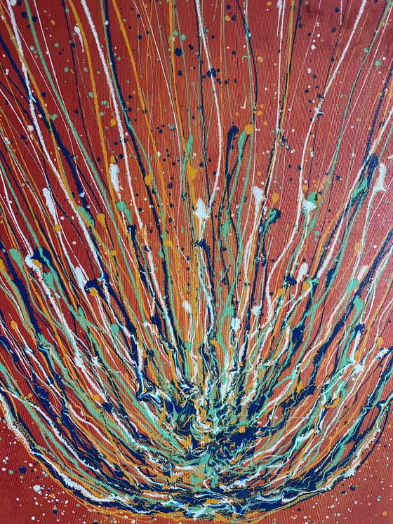 Peinture abstraite Retne 2023 – Peintures et dessins, Toile (photo 4 of 7)