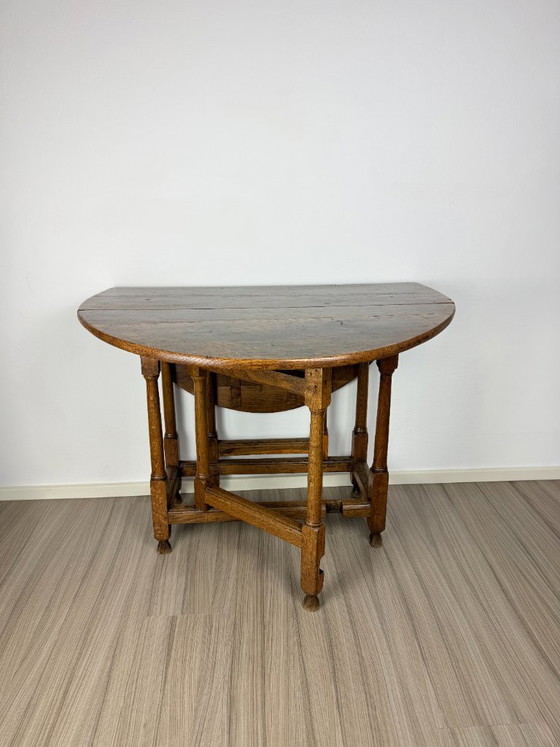 Antiker englischer Eichen-Klapptisch – Viktorianische Zeit des späten 19. Jahrhunderts – Massiver, – Tische (photo 7 of 10)