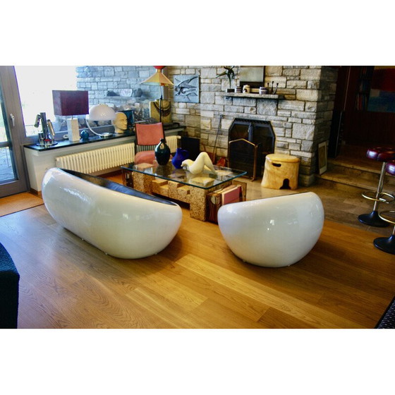 Image 1 of Vintage fiberglass living room set, 1970