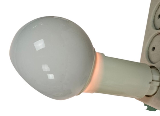 Plug-in lamp with spherical shade, cream, Vrieland design, Table lamps, Plastic, Creme (photo 3 of 5)