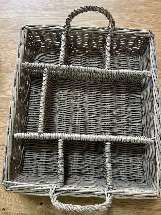 Image 1 of Rivièra Maison rustikales Rattan bestekmand/vakkenmand