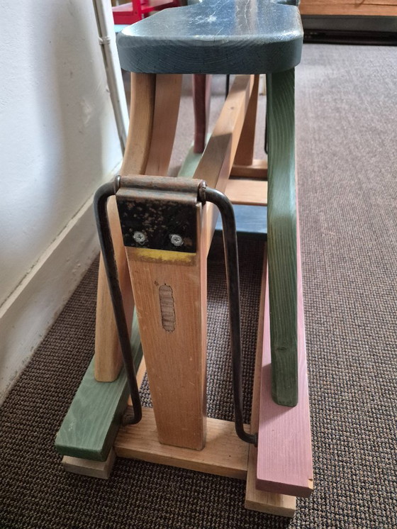 Image 1 of Houten hobbelpaard vintage