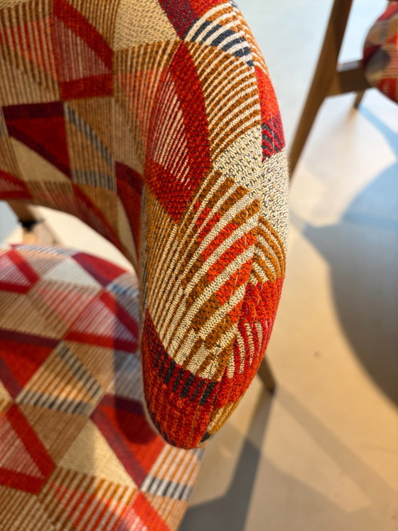 Set di 4 sedie Indra’ Melchior – Melchior Interieur, Sedie da pranzo, Legno, Tessile (photo 6 of 7)