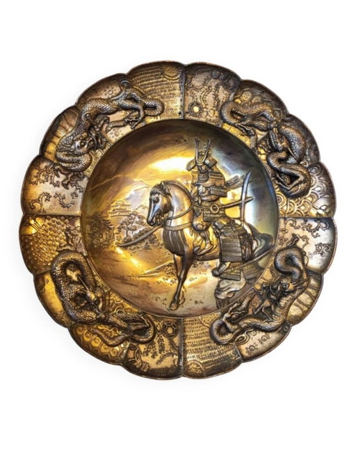 Piatto Samurai/Drago – decoratieve objecten, Metal