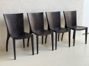 4 chaises Gunther Lambert Design modèle 'Milano'