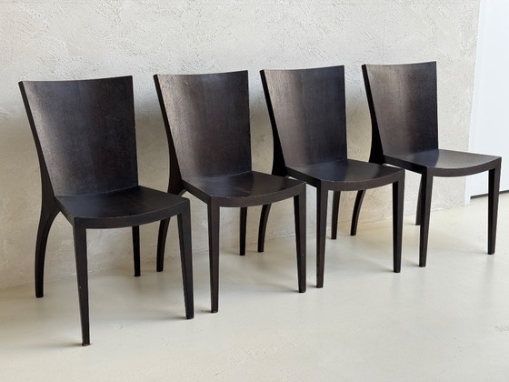 Image 1 of 4 x Gunther Lambert Design Stoelen model 'Milano'