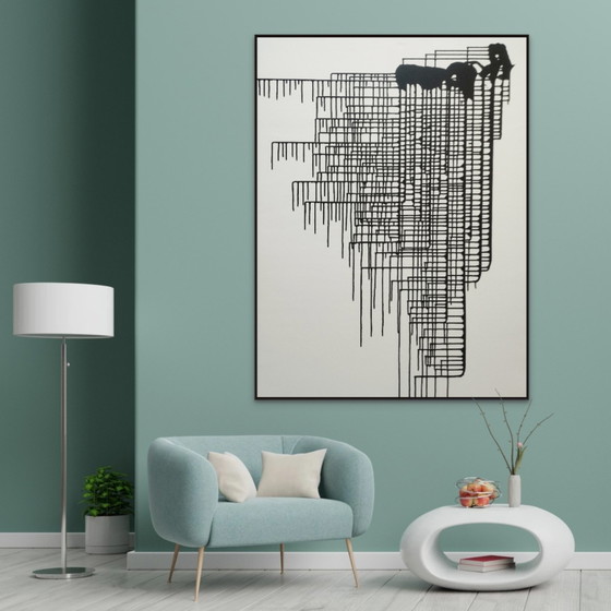 Minimalist Composition XXL – Paintings & Drawings, Canvas (photo 3 of 14)