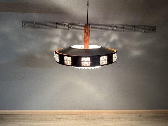 Image 1 of Lámpara colgante OVNI de estilo espacial de mediados de siglo XX (años 60)