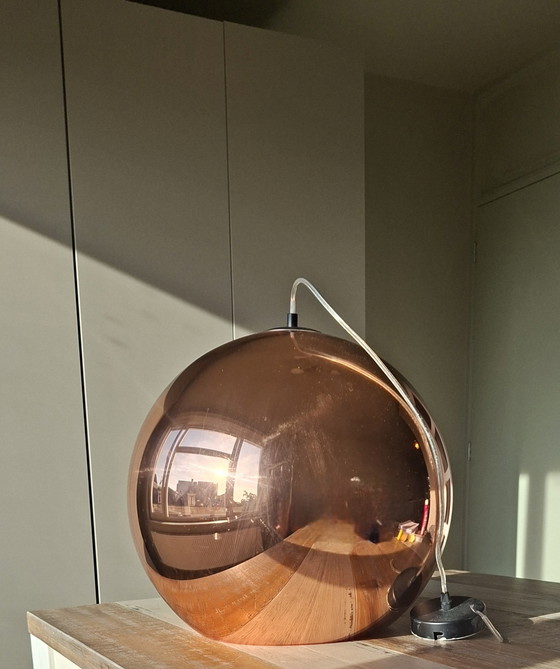 Originele Tom Dixon Copper Shade Hanglamp – 45 cm (Groot Model) – Hanglampen, Plastic (photo 3 of 7)