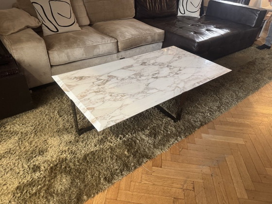 Image 1 of Flexform Jacques salontafel Calacatta marmer (np. €6.500)