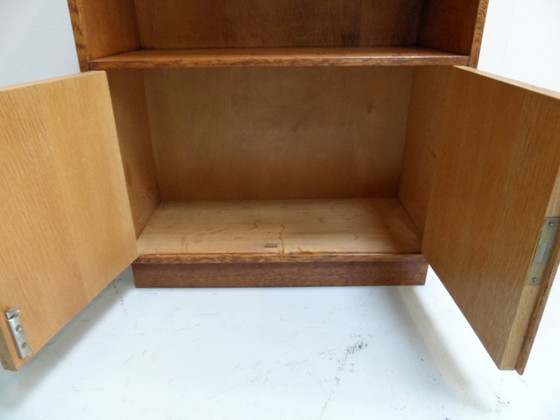 Antique open bookcase with 2 doors – Wood, Klassiek (photo 11 of 13)