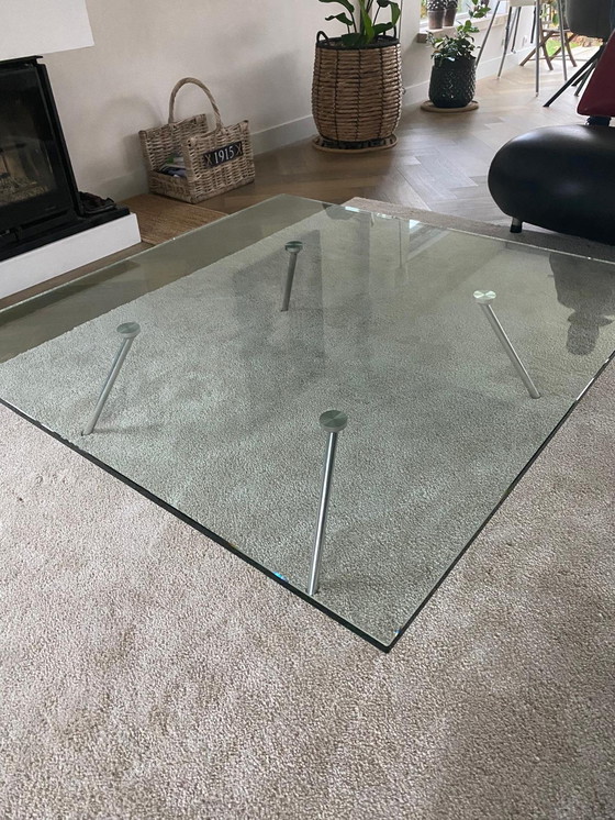 Image 1 of Table basse en verre Maupertuus 120x120x30cm