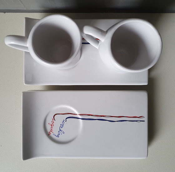 Image 1 of 2x Tasse et soucoupe de Corry Ammerlaan Van Niekerk