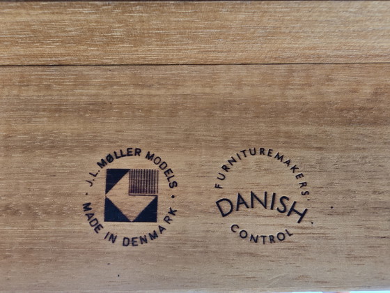 Image 1 of Niels Otto Møller Set 60s Teak Mid Century Dinningset Stühle Esstischgruppe Esszimmer 70s Vintage 