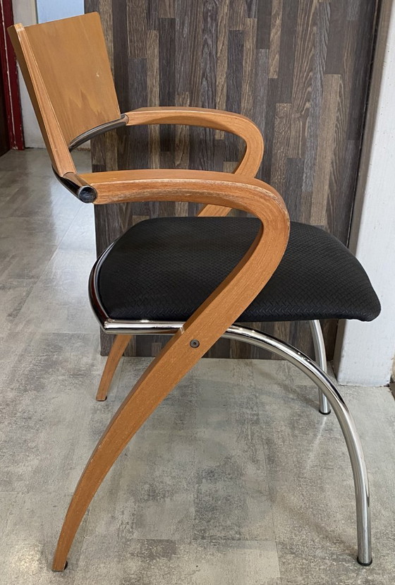 Image 1 of Een golfstoel van Francesco Zaccone voor Brunner ARRO, vintage jaren 80.