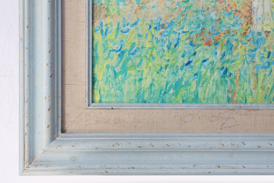 Image 1 of Peinture à l'huile encadrée signée Théo Van Rintel, Belgique Vers 1960