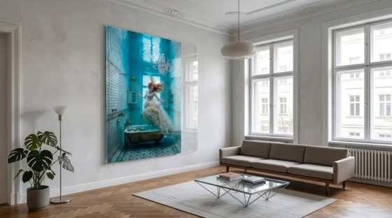 Foto “Beautiful Oceania Blue” XXL 120×200 cm | 5 mm acrylglas | Tentoonstellingsstuk – Fotografie, Plexiglass (photo 5 of 8)