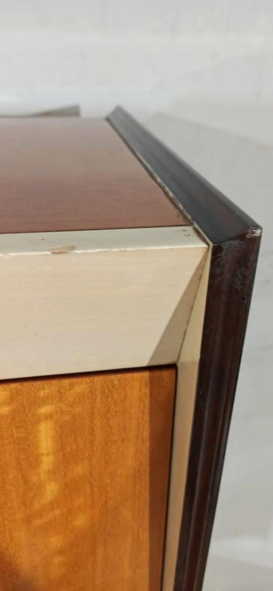 Image 1 of Vintage Italian glossy highboard