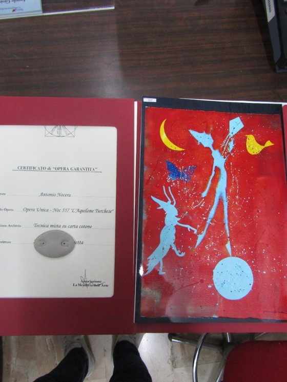 Image 1 of PRESTIGIOUS PAINTING BY MASTER ANTONIO NOCERA