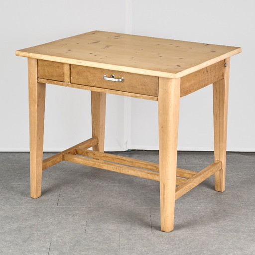 Vintage Wooden Table, Czechoslovakia – eettafels (photo 2 of 15)