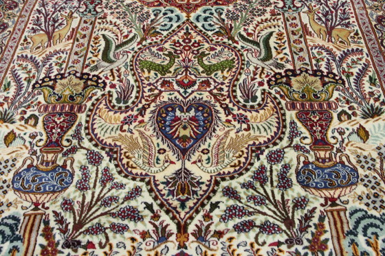 Image 1 of Original Persian Kashmar rug, 335 x 241 cm, Garden of Eden design, Oriental, like new