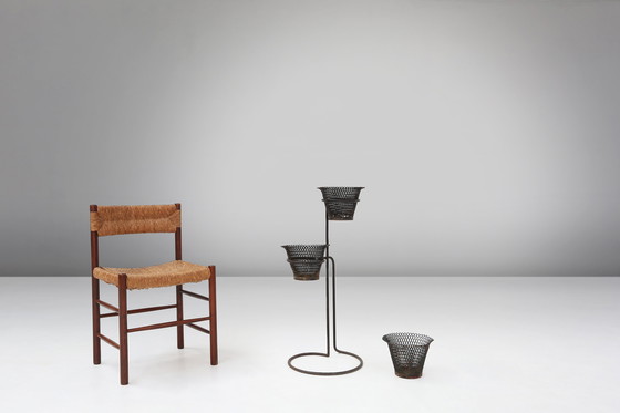 Image 1 of Porte-plantes en métal du milieu du siècle par Mathieu Matégot, France années 1950
