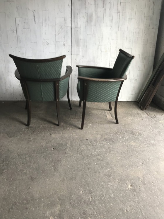 Set of Mid-Century Wooden Armchairs, 1960s – Mid Century Modern (photo 6 of 8)
