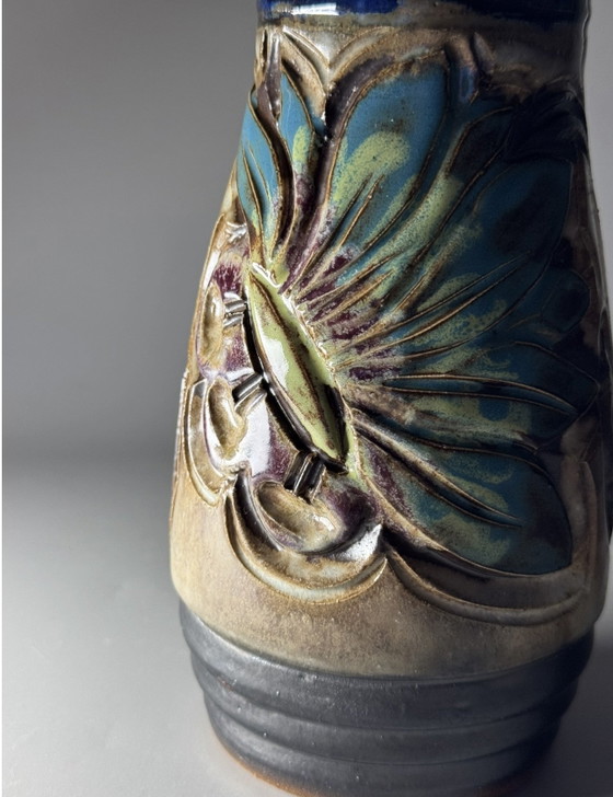 Jules Guérin – Late Art Deco Ceramic Vase, Belgium (photo 8 of 13)