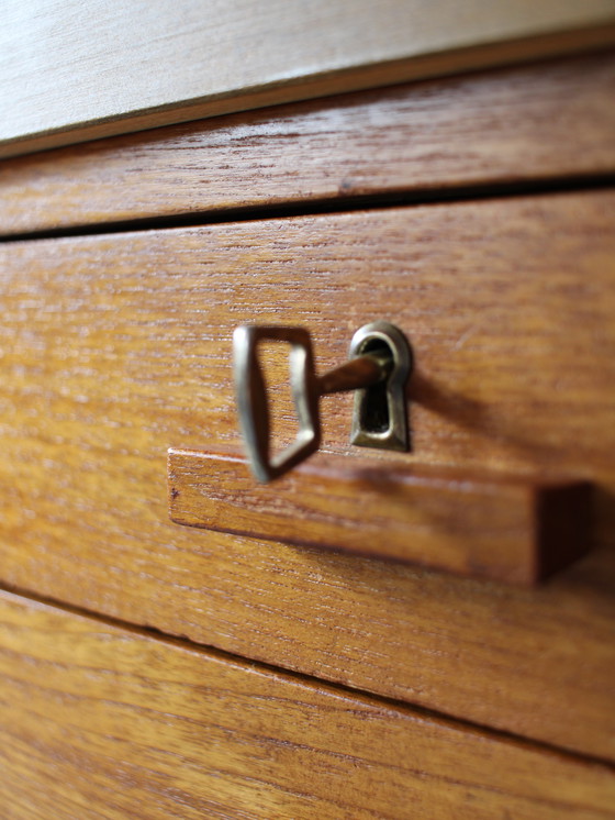 Image 1 of Vintage Danish compact desk in teak