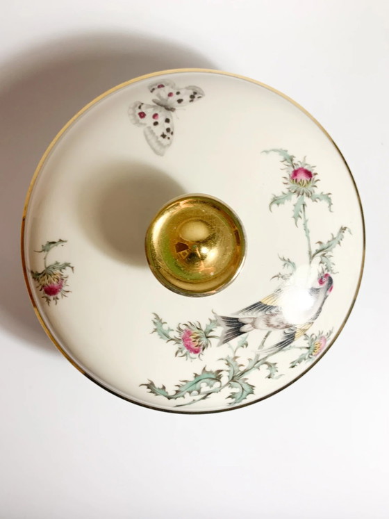 Johann Seltmann Hand-Decorated Porcelain Potiche, 1950s, Decorative Objects (photo 8 of 11)