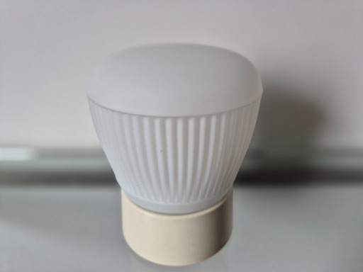 Lampada da soffitto a coste vintage anni '60/'70