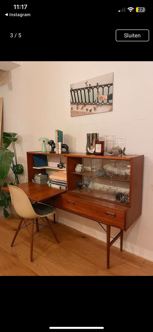 Modulus Armoire Dresser Bar Dresser Rosewood
