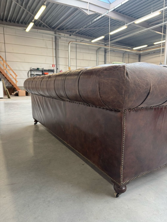 Image 1 of Leather Seat With Buttons