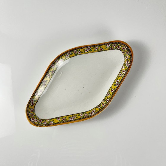 Image 1 of Piatto in pietra ferrosa "Yvonne", Orchies, inizio XX secolo