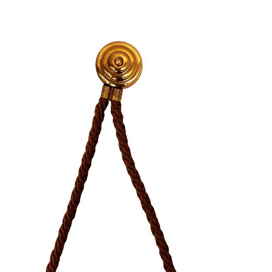 Image 1 of Kienzle Schwebegang wandklok aan touw, nautische stijl, Duitsland jaren 1960