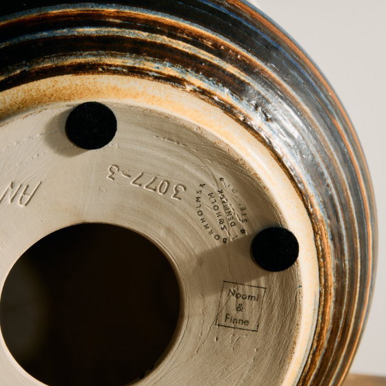 Image 1 of MK11173 Model 3077-3 keramische tafellamp van Noomi Backhausen & Arne Finne Nielsen voor Søholm