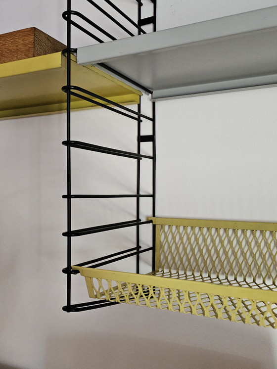 Image 1 of Vintage Tomado Holland wandrek boekenrek rek