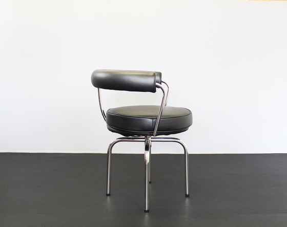 Image 1 of 2x Lc7 Chairs Le Corbusier Cassina Seats