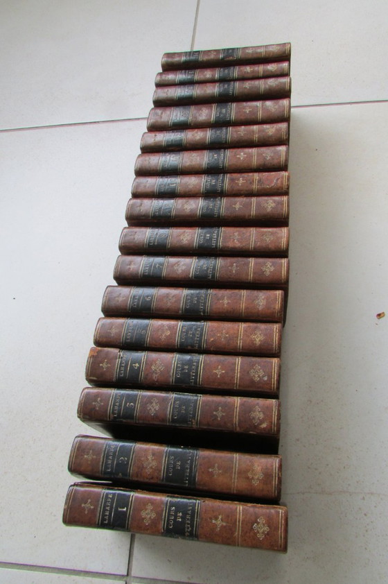 Image 1 of Liceo o curso de literatura antigua y moderna, por J.F. Laharpe, 1820, 3.ª edición