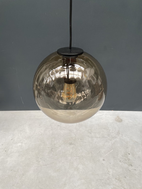 Image 1 of Rookglazen Schullampen, 70er Jahre