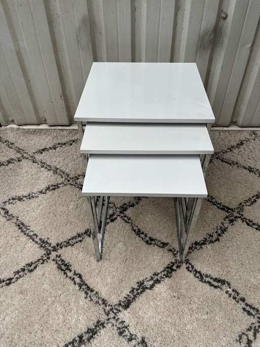 Tables d'appoint vintage des années 1970