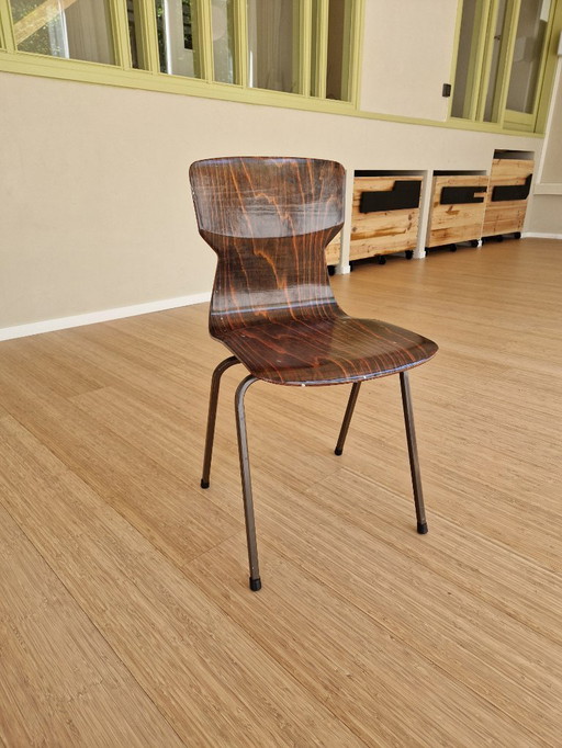 Vintage school chairs (3 pieces) Obo Eromus
