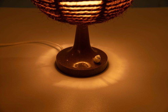 Image 1 of Lampada da tavolo vintage Japandi anni '70