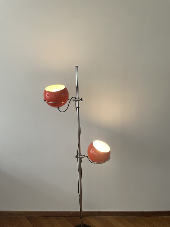 Image 1 of Lampadaire vintage - Gepo globe lamp