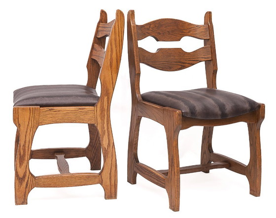 Set di 6 sedie di Guillerme et Chambron – Sedie da pranzo, Wood (photo 6 of 11)